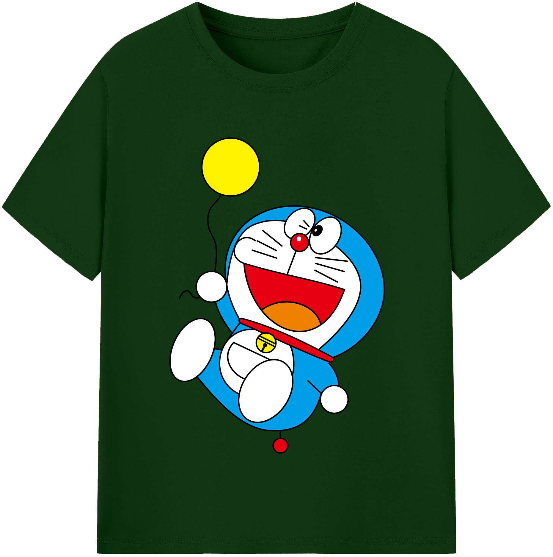 （画像用） ドラえもん Doraemon 綿100％半袖Tシャツ（フロントプリント）
